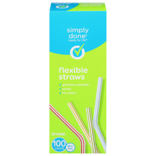 Simply Done Straws, Flexible