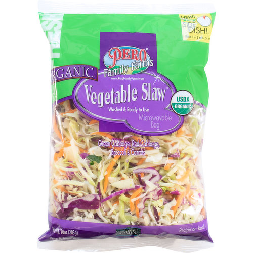 Pero Family Farms Vegetable Slaw, Organic