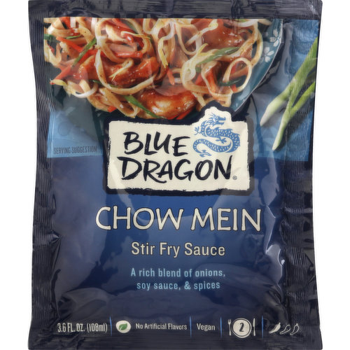 Blue Dragon Stir Fry Sauce, Chow Mein