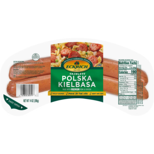 Eckrich Polska Kielbasa, Skinless