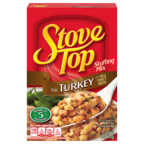 Stove Top Stuffing Mix, For Turkey