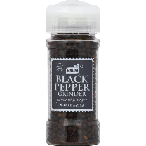 Badia Black Pepper, Grinder