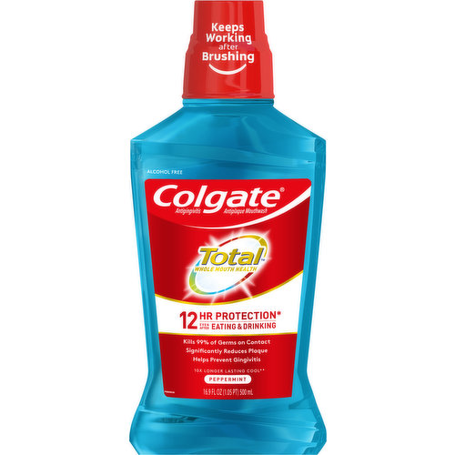 Other Information: This rinse is not intended to replace brushing or flossing. Store at 59 degrees F to 77 degrees F. Keep from freezing.