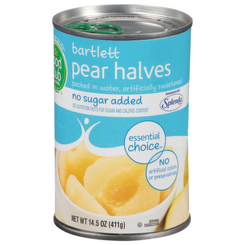 Food Club Pear Halves, Bartlett