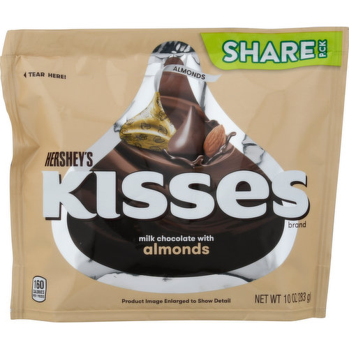 Hershey's Milk Chocolate, with Almonds, Share Pack