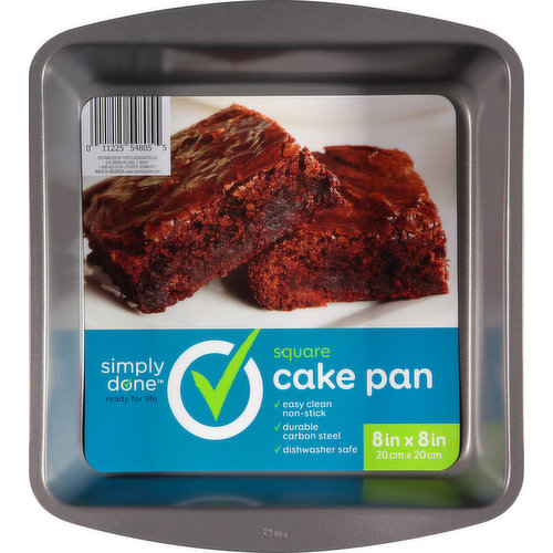 Simply Done Cake Pan, Square