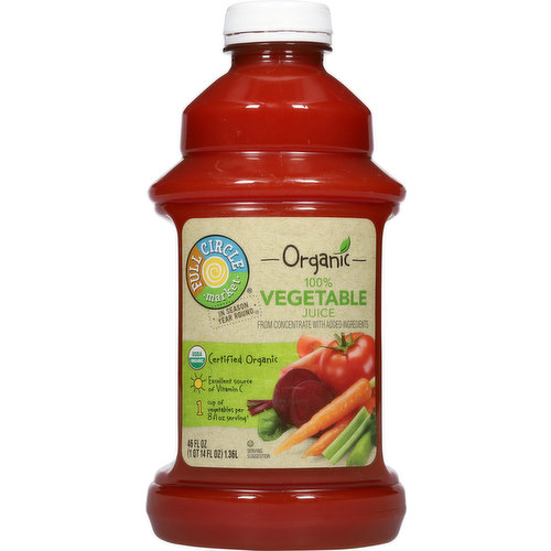 Full Circle Market 100% Vegetable Juice