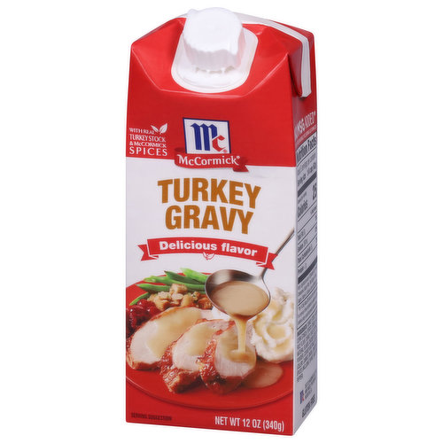 McCormick Simply Better Turkey Gravy, 12 oz
