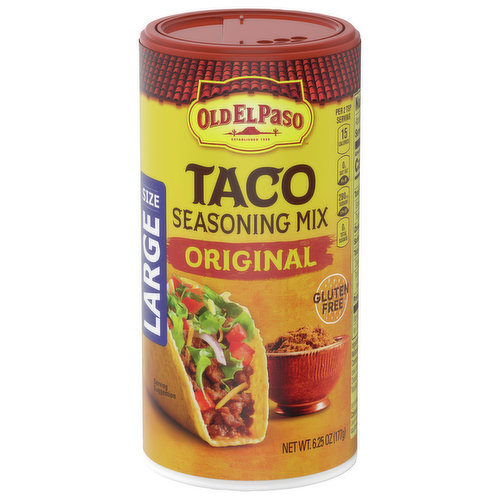 Old El Paso Seasoning Mix, Original, Taco, Large Size