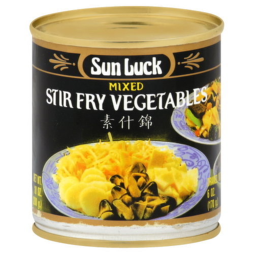 Sun Luck Stir Fry Vegetables, Mixed
