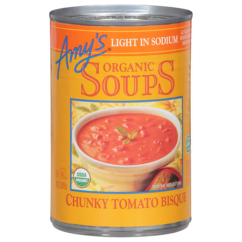 Amy's Soups, Organic, Chunky Tomato Bisque