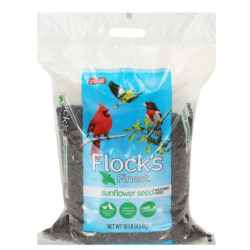 Flock's Finest Sunflower Seed Wild Bird Food