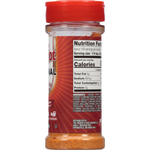 Frank's Redhot Seasoning Blend, Original - 4.12 oz