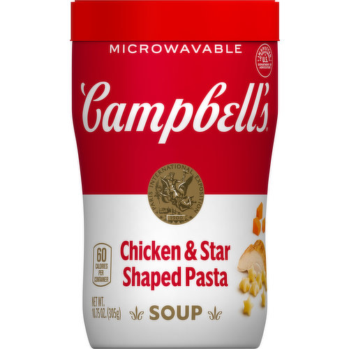 Campbell's Soup, Chicken & Star Shaped Pasta