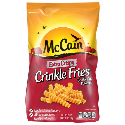 McCain Crinkle Fries, Extra Crispy