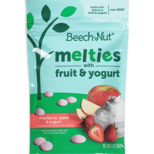 Beech-Nut Melties, Strawberry, Apple & Yogurt, Stage 3 (from About 8 Months)
