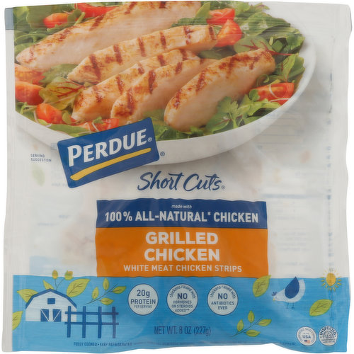 PERDUE® SHORT CUTS® Grilled Chicken Strips, 4246