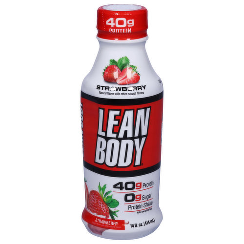 Lean Body Protein Shake, Strawberry