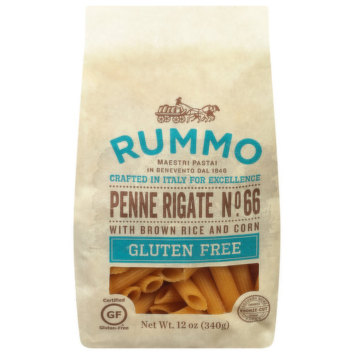 Rummo Classic Pasta Cut Ziti, 1 lb