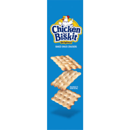 Chicken In A Biskit Original Baked Snack Crackers, Oz Boxes