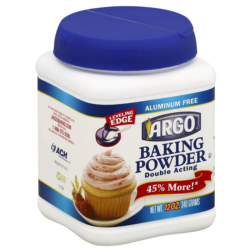 Great Value Double Acting Baking Powder, 8.1 oz 