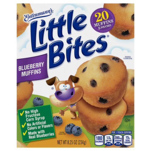 Entenmann's Muffins, Blueberry