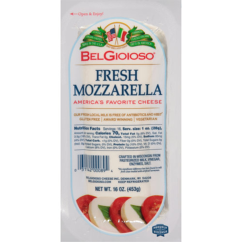 BelGioioso Cheese, Fresh Mozzarella