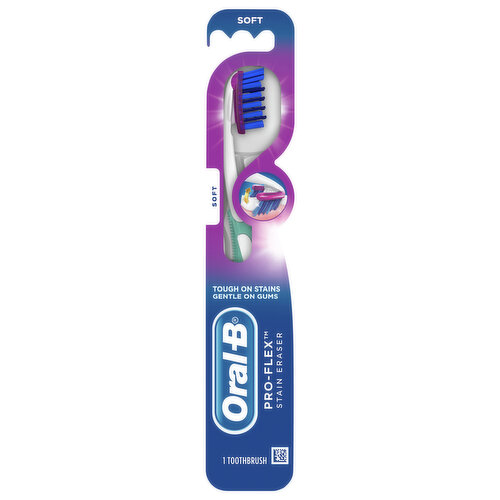 Oral-B Toothbrush, Soft, Stain Eraser