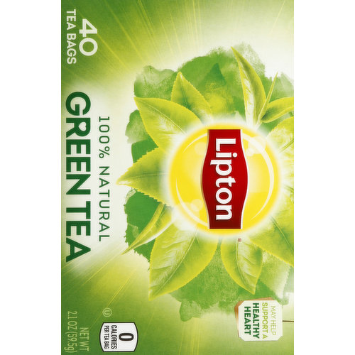 Lipton Clear & Light Green Tea, 1.3 g