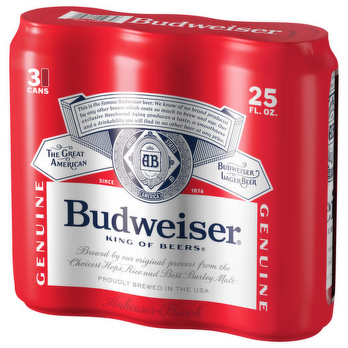 Budweiser Beer, Lager