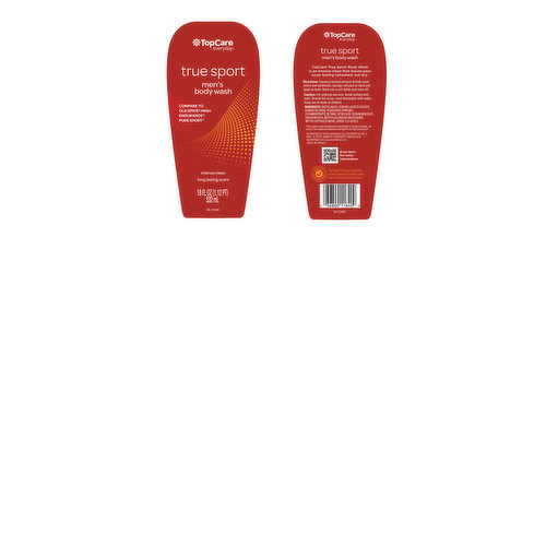 TopCare Men'S Body Wash, True Sport