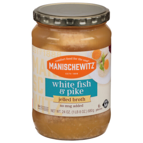 Manischewitz Jelled Broth, White Fish & Pike