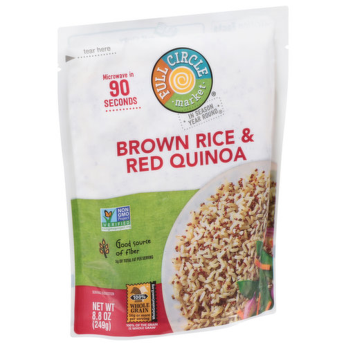 Full Circle Market Brown Rice & Red Quinoa