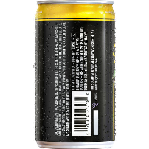Seagram's Escapes Malt Beverage, Premium, Pineapple Cherry Lime