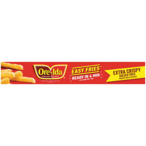 Ore-Ida Extra Crispy Fast Food Fries, French Fried Frozen Potatoes