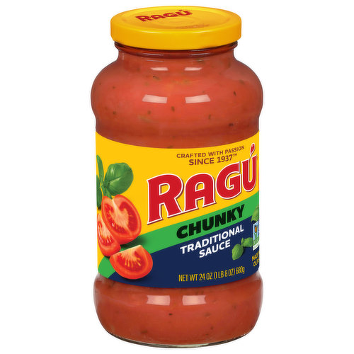 Ragú Hearty Traditional Sauce, 24 oz