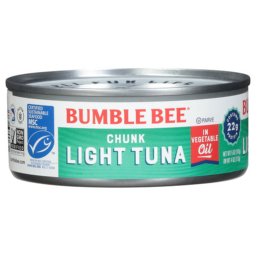 Bumble Bee Light Tuna, Chunk