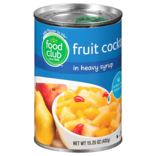 Food Club Fruit Cocktail, in Heavy Syrup