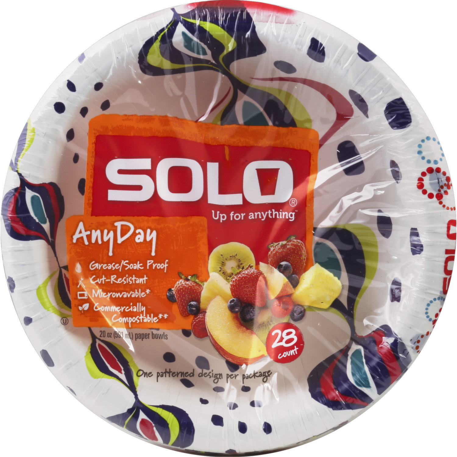 Solo Paper Bowls, Any Day, 20 Ounce