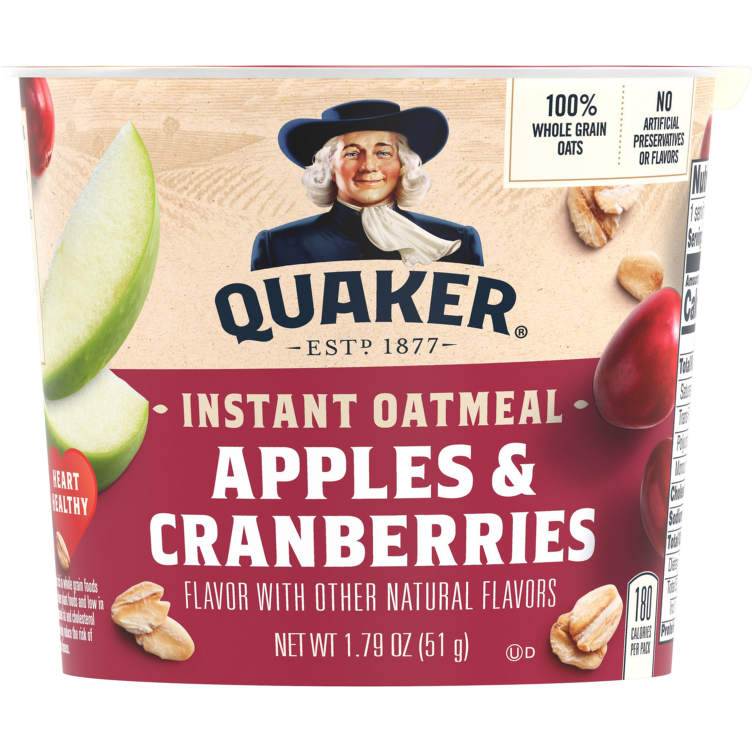Quaker Cruesli apple and raisins Order Online