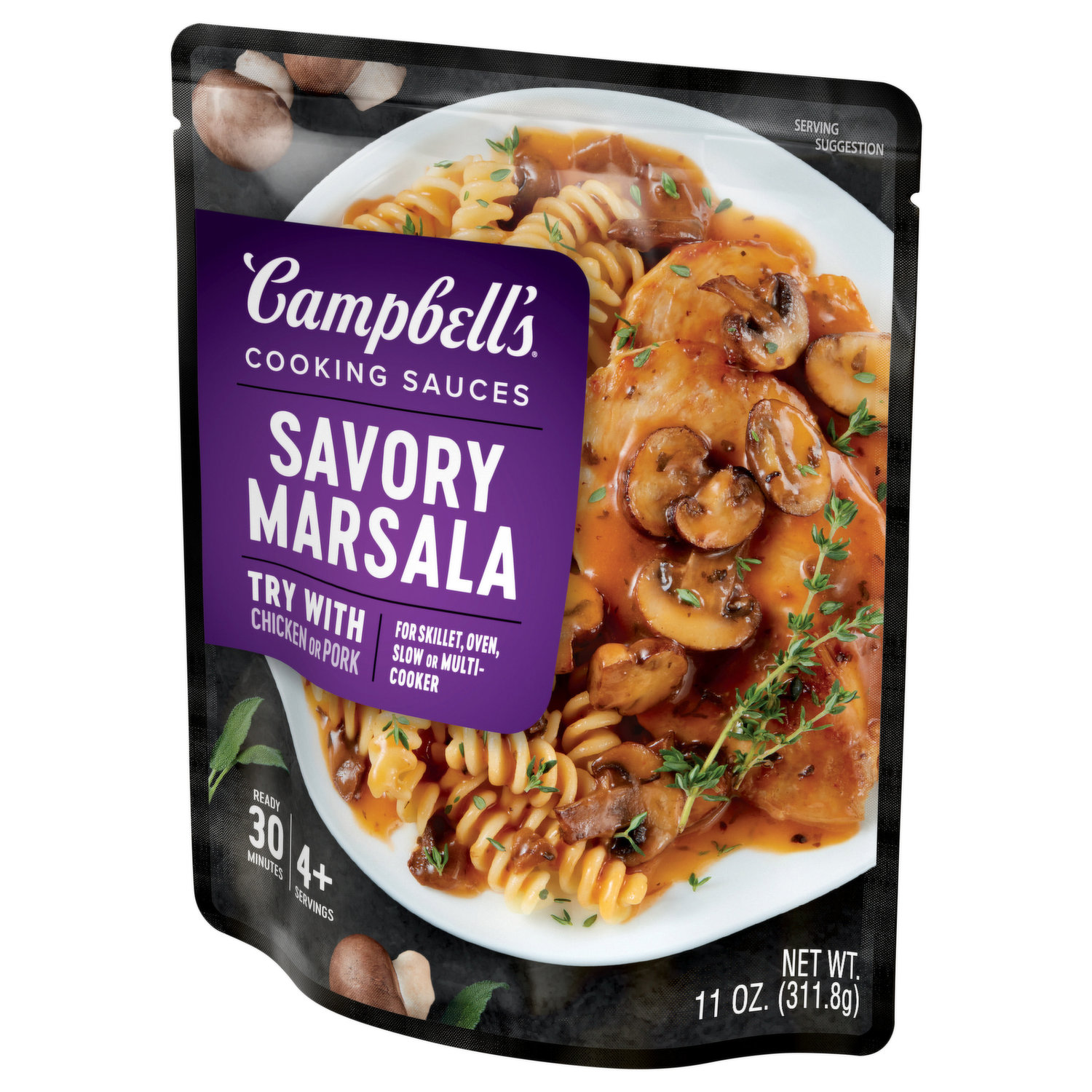 Campbell's® Cooking Sauces Savory Marsala Sauce, 11 oz - Mariano's