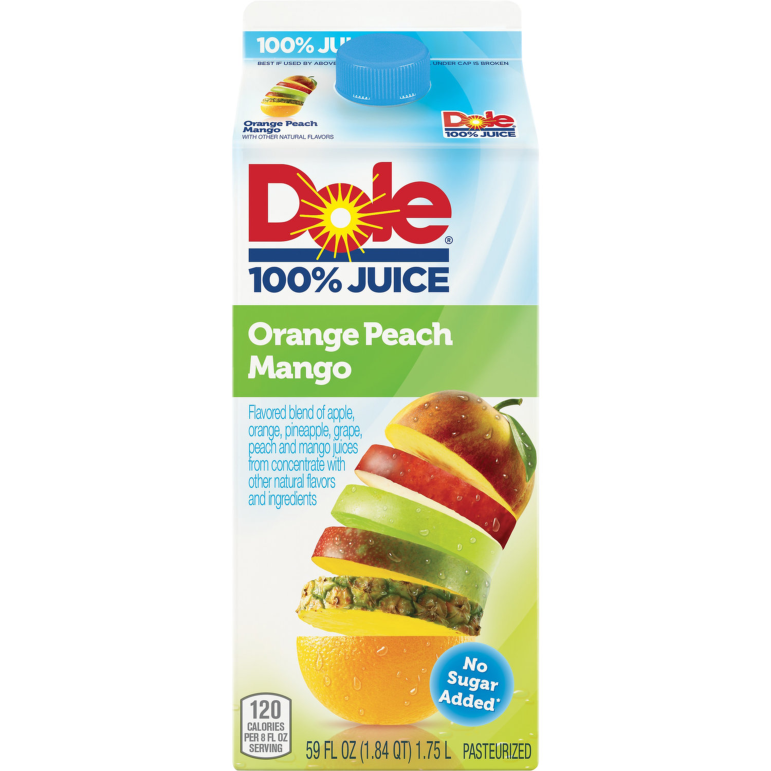 Dole Sliced Peaches in 100% Fruit Juice Jar - Shop Peaches, Plums