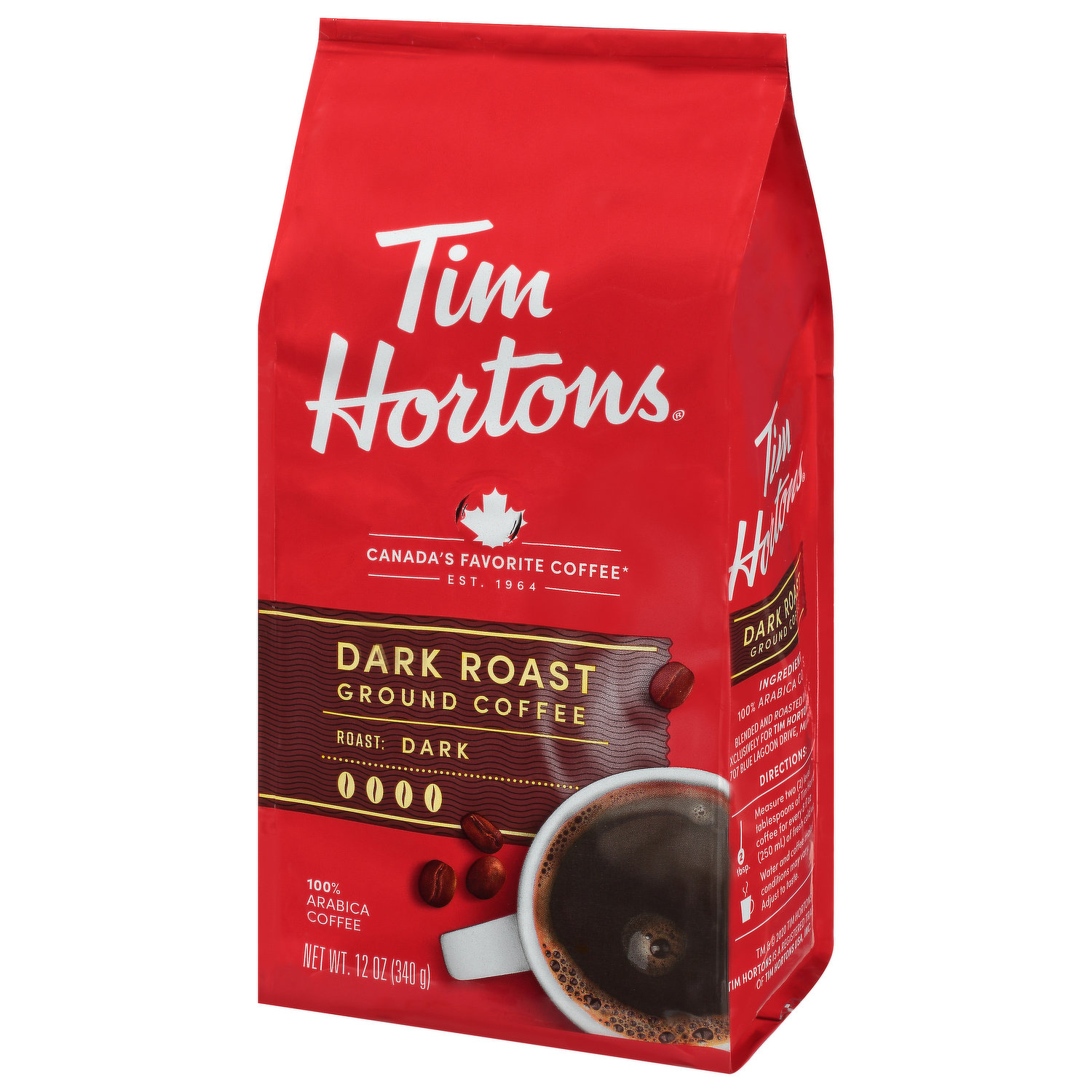 New Tim Horton's Dark Roast Coffee