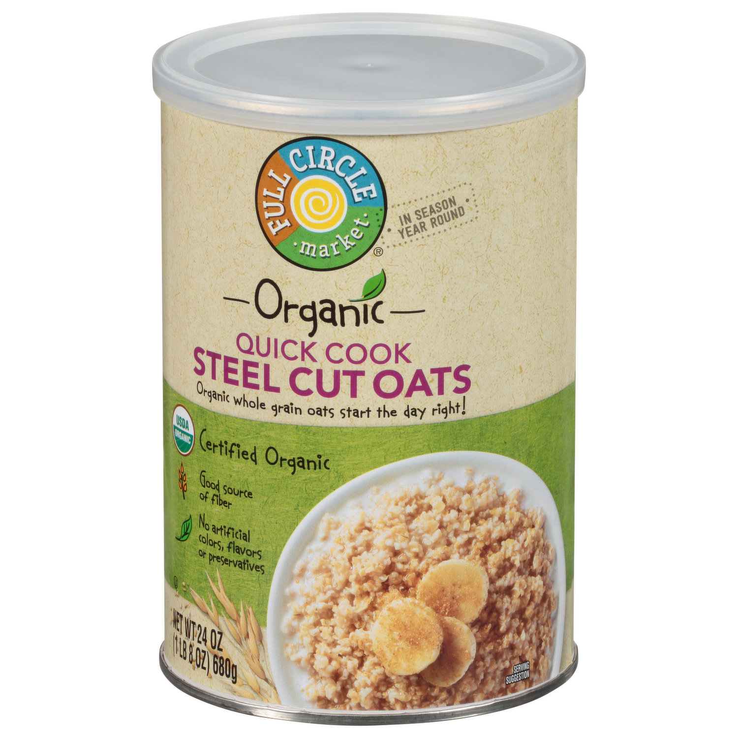 Steel-Cut Oats, Bulk 4.8 Lb. Bag - Kauffman Orchards