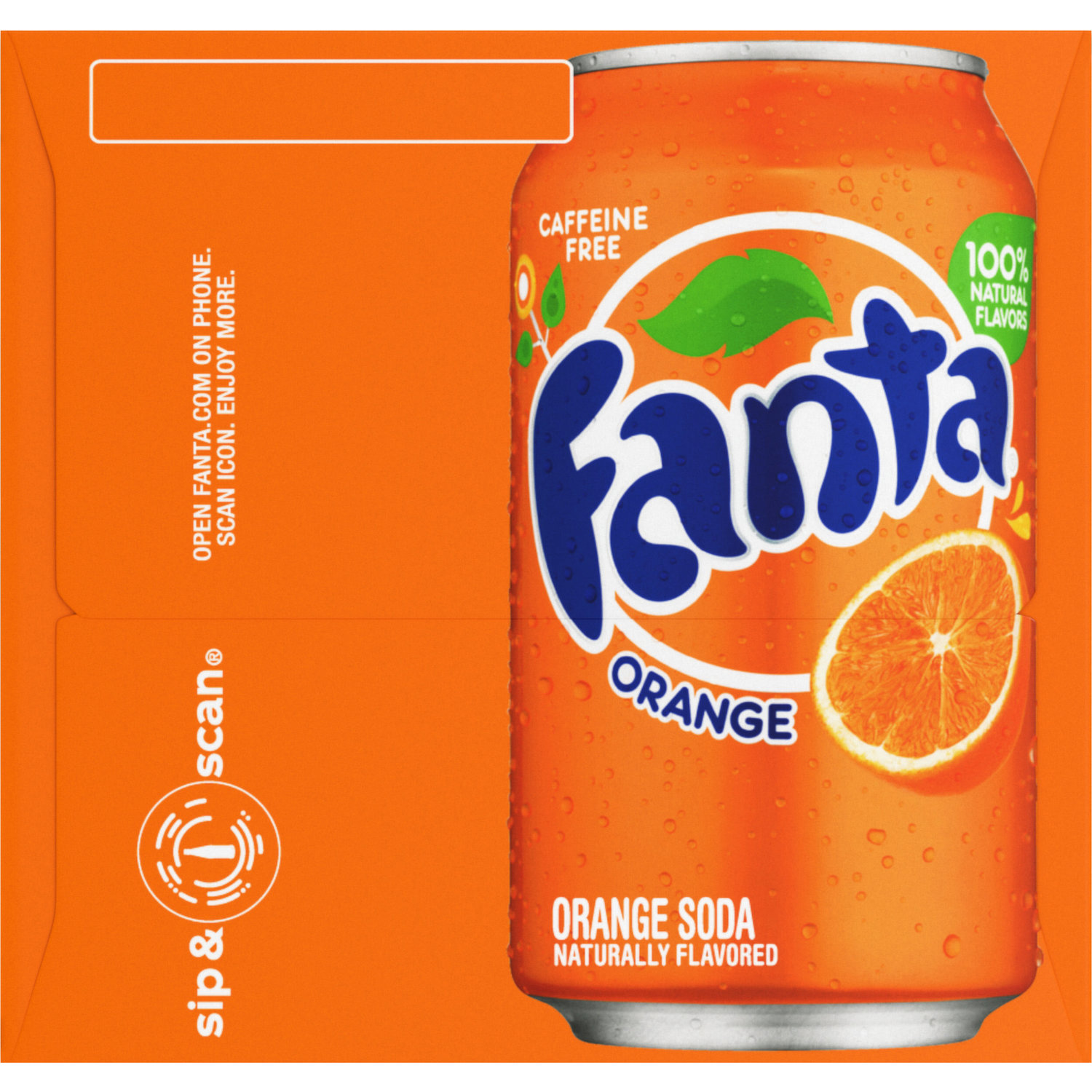 Fanta Orange 12oz can