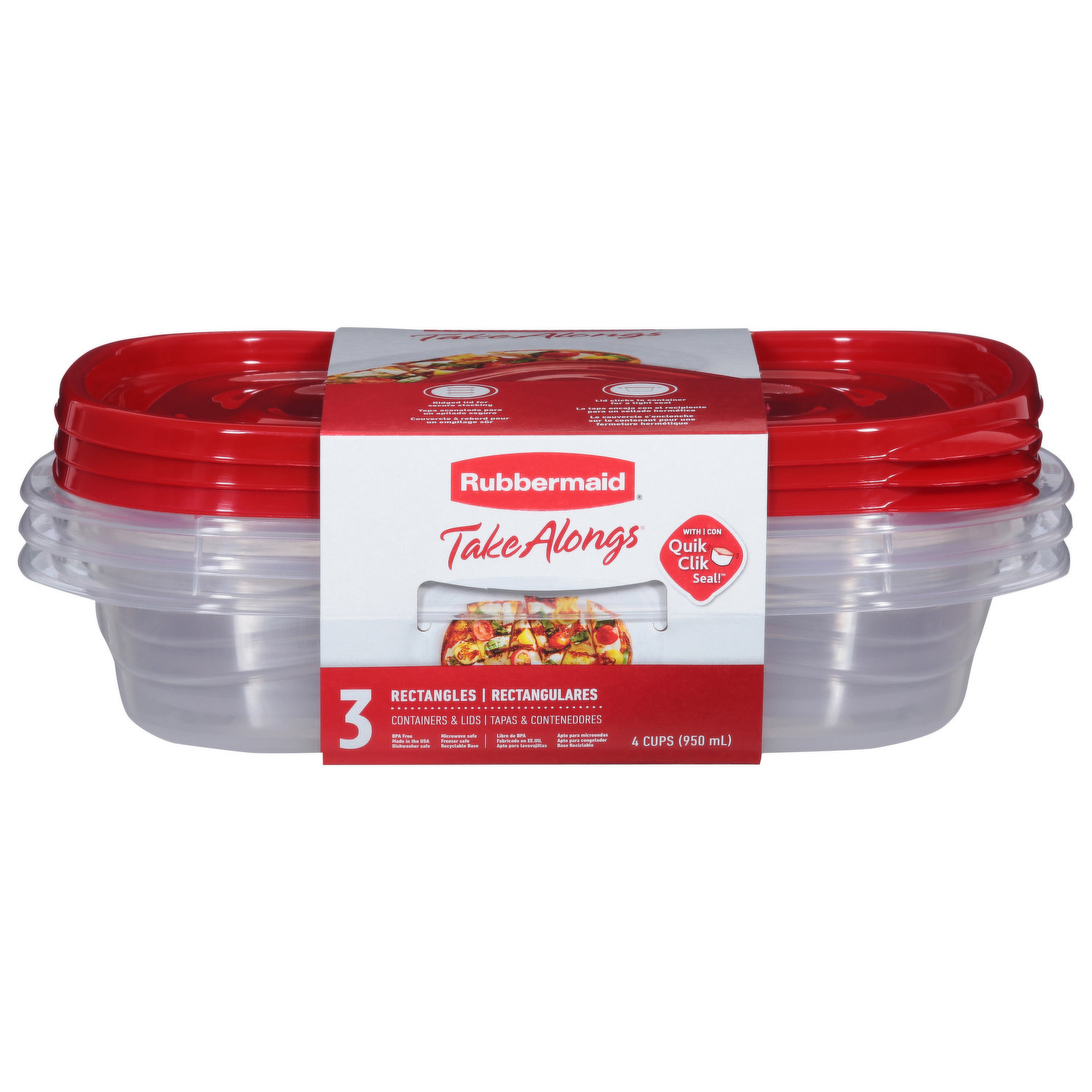 Rubbermaid Take Alongs Twist & Seal Liquid Storage - 2 CT, Plastic  Containers