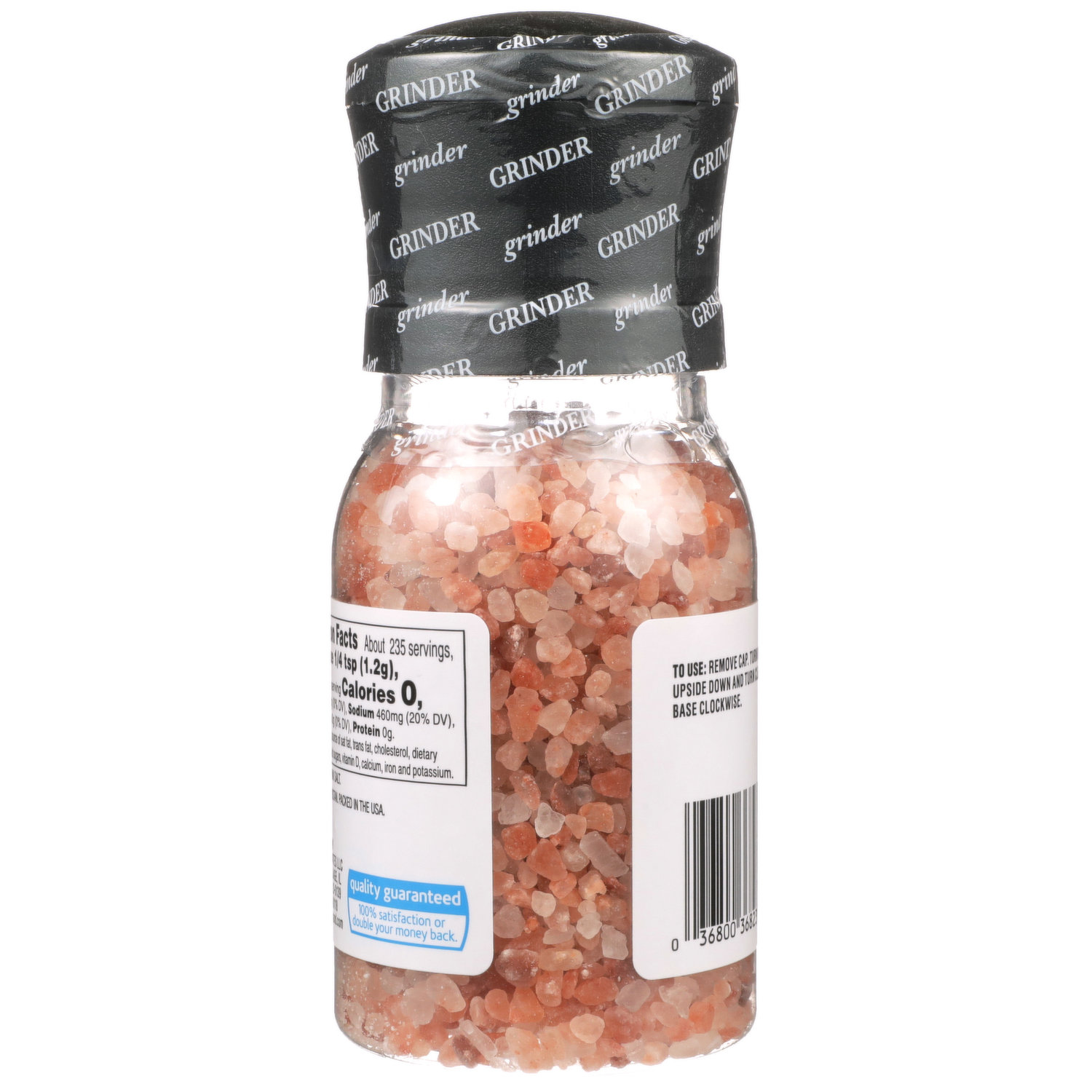 Full Circle Market Grinder, Himalayan Pink Salt 6.5 Oz