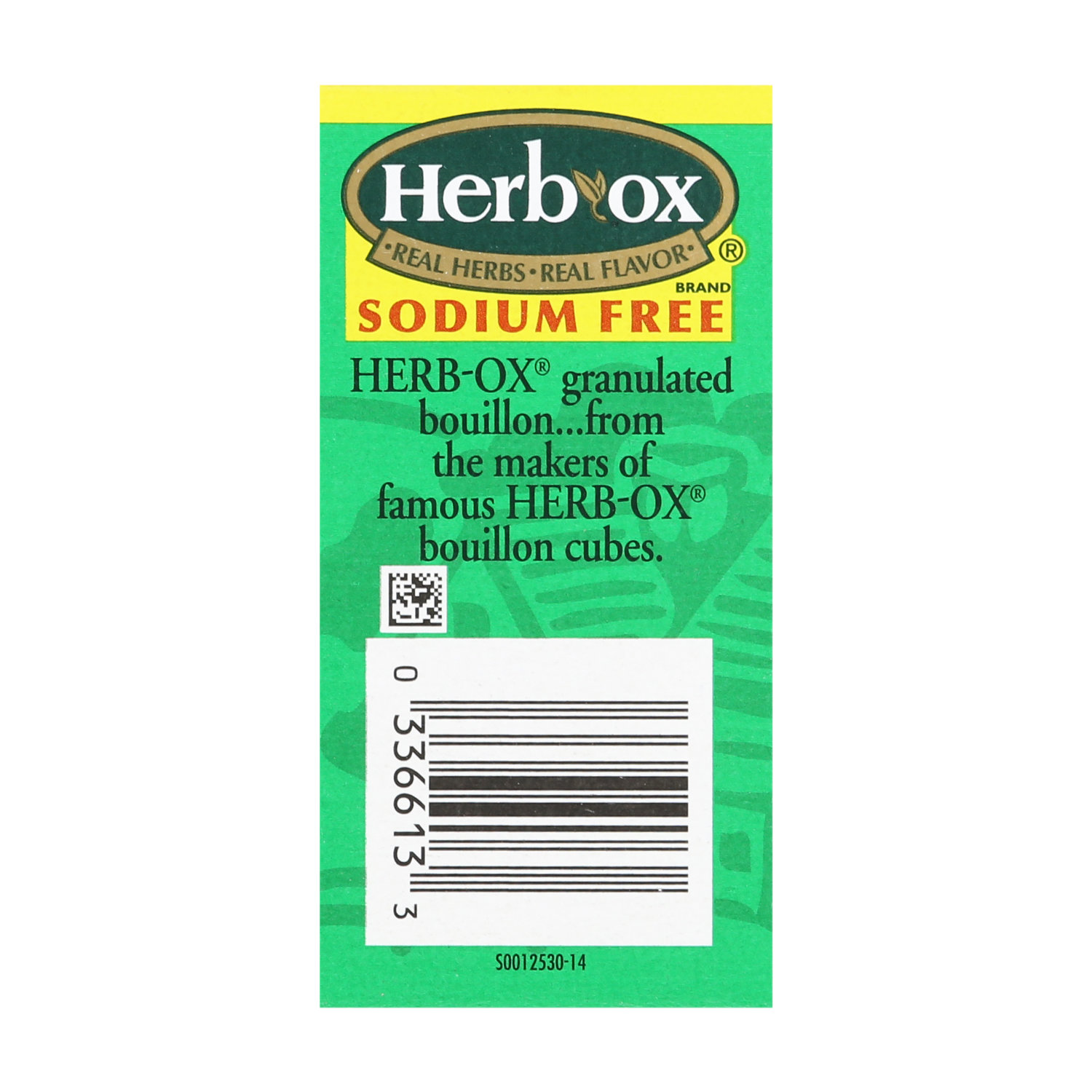 Herb-Ox Bouillon, Sodium Free, Chicken Flavor, Granulated, 8 Pack