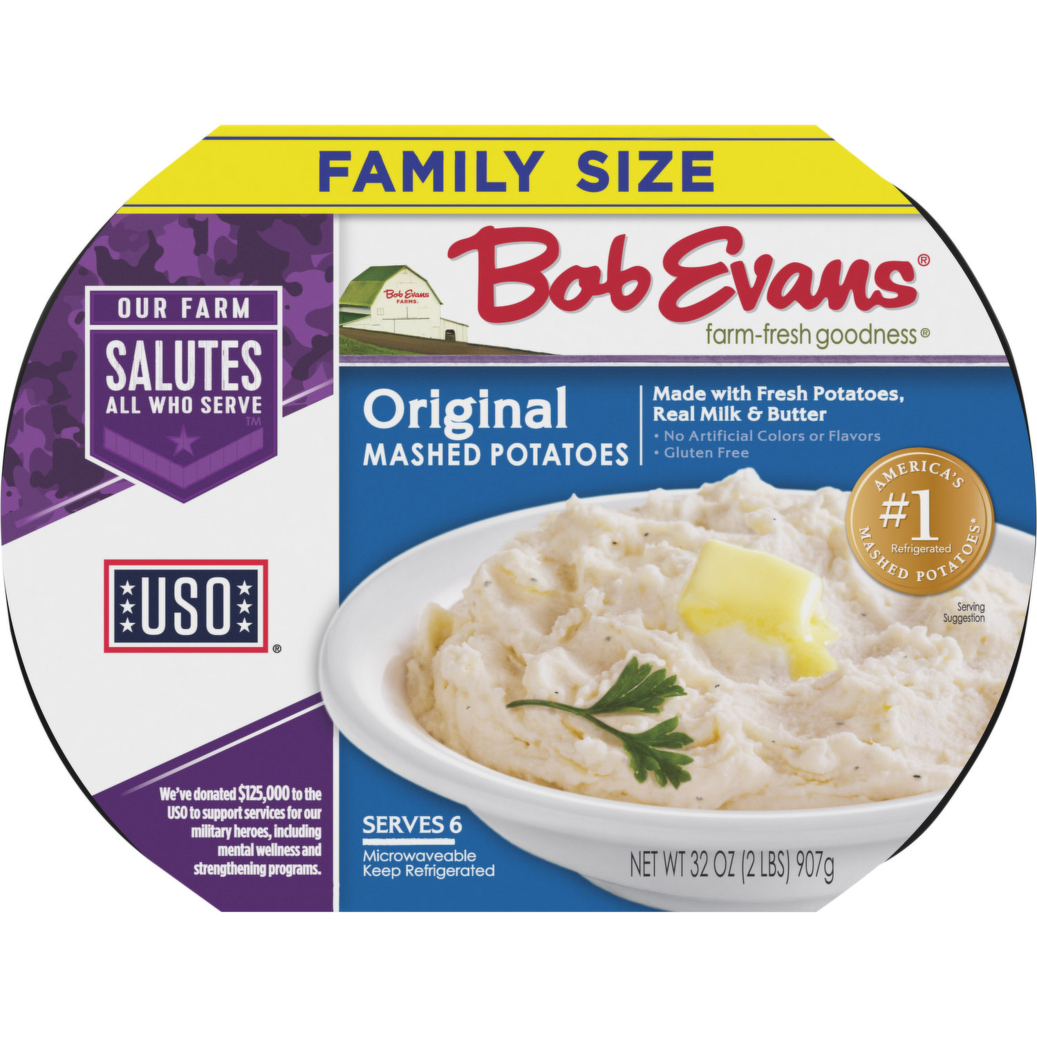 Bob Evans Original Mashed Potatoes Family Size, 32 oz - Kroger