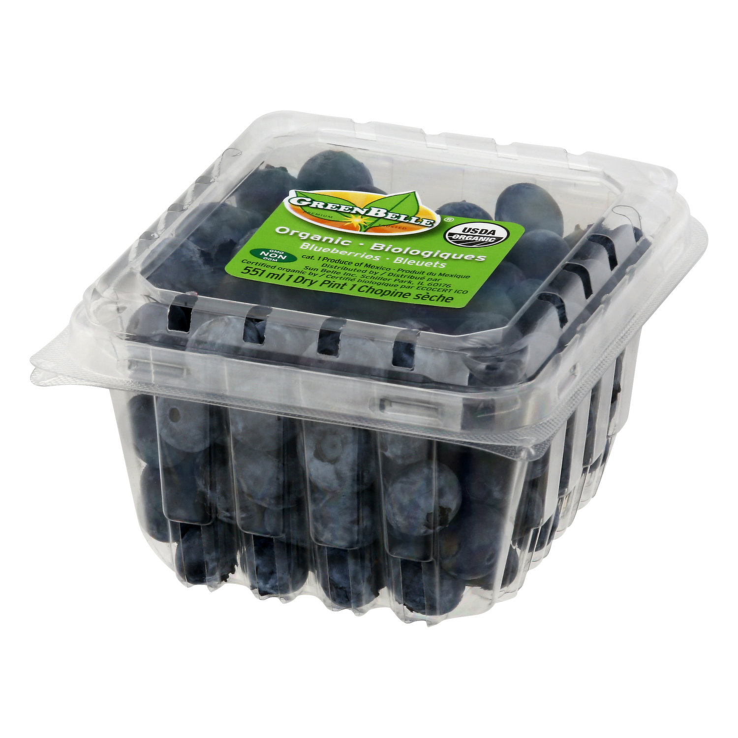 GreenBelle Blueberries, Organic